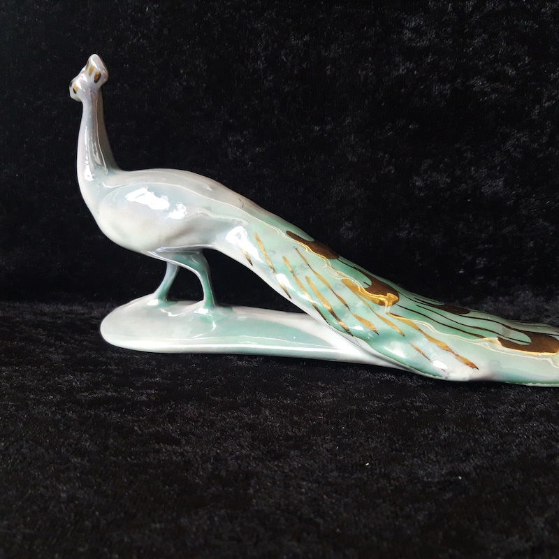 PEACOCK FIGURINE main image 0