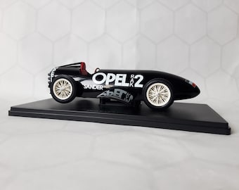 Rare Black Opel RAK 2 1928 ,1:24 Diecast Metal Model Car,German Replica Car,Collectible Gift
