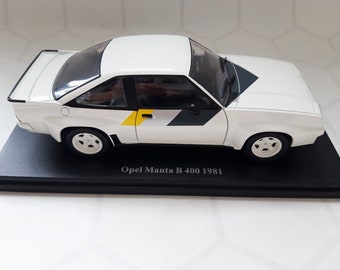 White Opel Manta B 1981 ,1:24 Diecast Metal Model Car,German Replica Car,Collectible Gift,Office decor