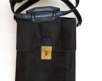 Vintage crossbody bag, Leather bag, Handmade leather bag,Messendger bag
