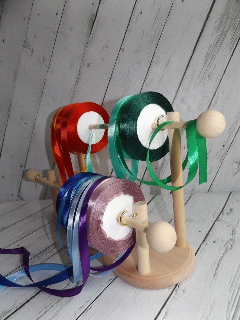 Spool Ribbon Holder / Storage Rack Wire /Handcrafted Ribbon | Etsy