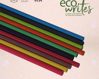 Eco-Friendly Colourful Pencils with Black Lead in Gift Box | Pencils Made from Recycle Paper | Environment Friendly Pencil Gift Set