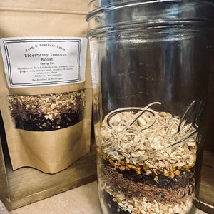 Organic Elderberry Syrup Kit Blend