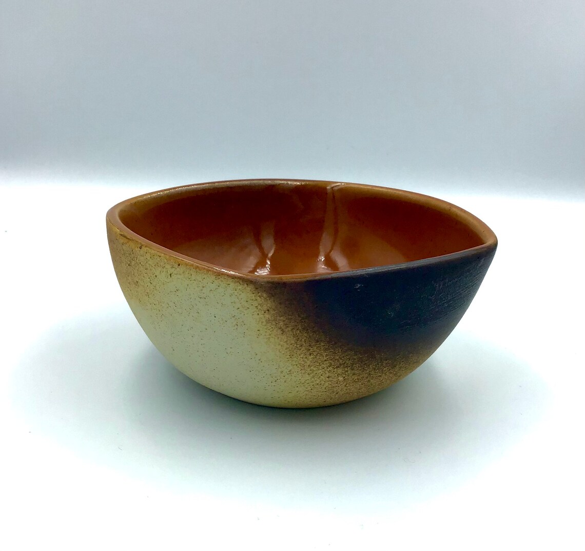 Dessert Bowl Handmade Ceramic Chocolate Brown Glazed Etsy