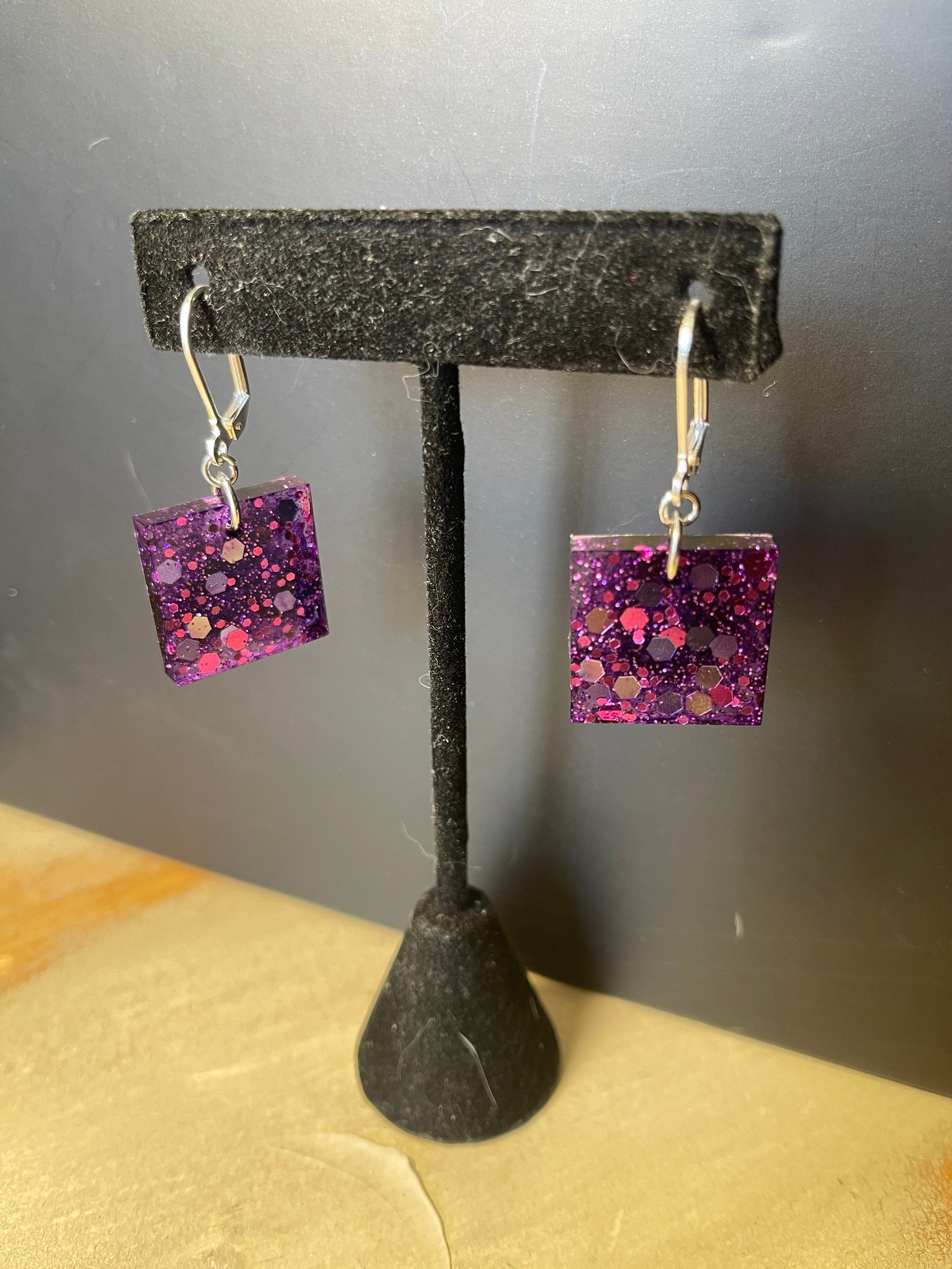Epoxy Earrings Etsy