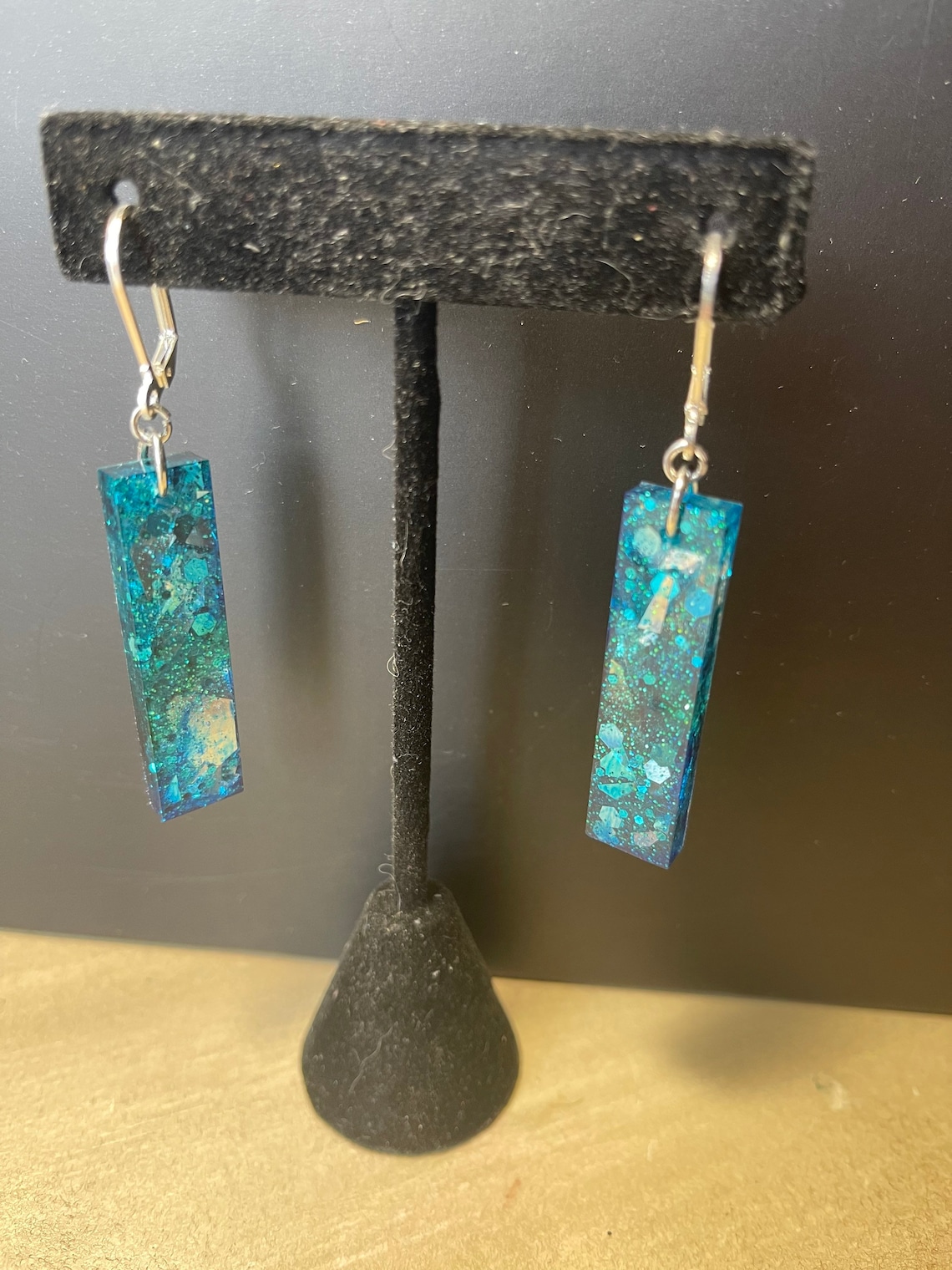 Epoxy Earrings Etsy