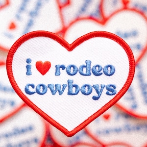cowboy patch, hat patch, trucker hat patch, rodeo patch, cowgirl patch, western patch, trendy patch, patch for hats, iron on patch, DIY