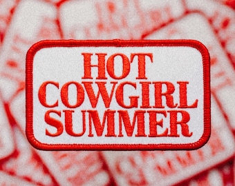 Cowgirl Aufnäher, Bügelbild für den Westernhut, Western aufgestickt, coole Patches, Aufnäher für Hüte, coole Patches, DIY Patches