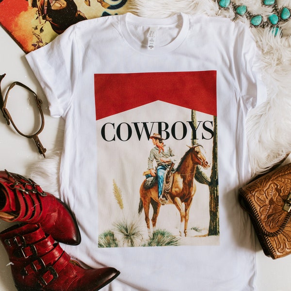 Lucky Cowboy Western Graphic Tee main image 1