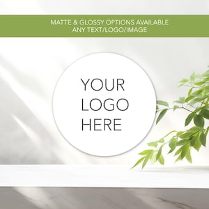 Pegatinas personalizadas / pegatinas personalizadas / pegatinas con logotipos / pegatinas comerciales / etiquetas / etiquetas postales / pegatinas de pedidos / mate o brillante