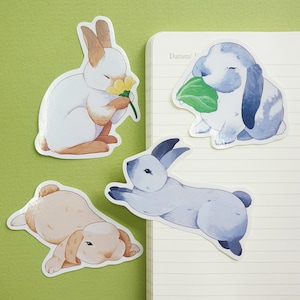 Little Bunnies Sticker Pack All 4