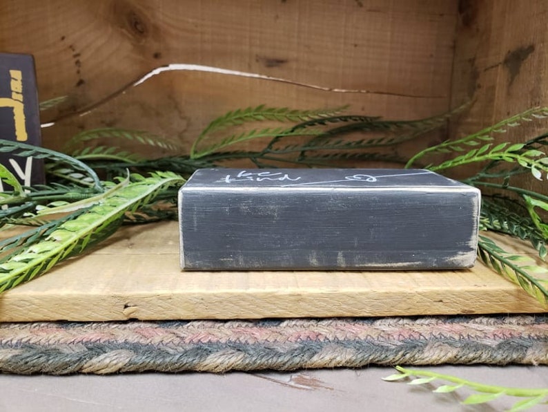 Small Wood Block Decor With Quote be Kind Etsy