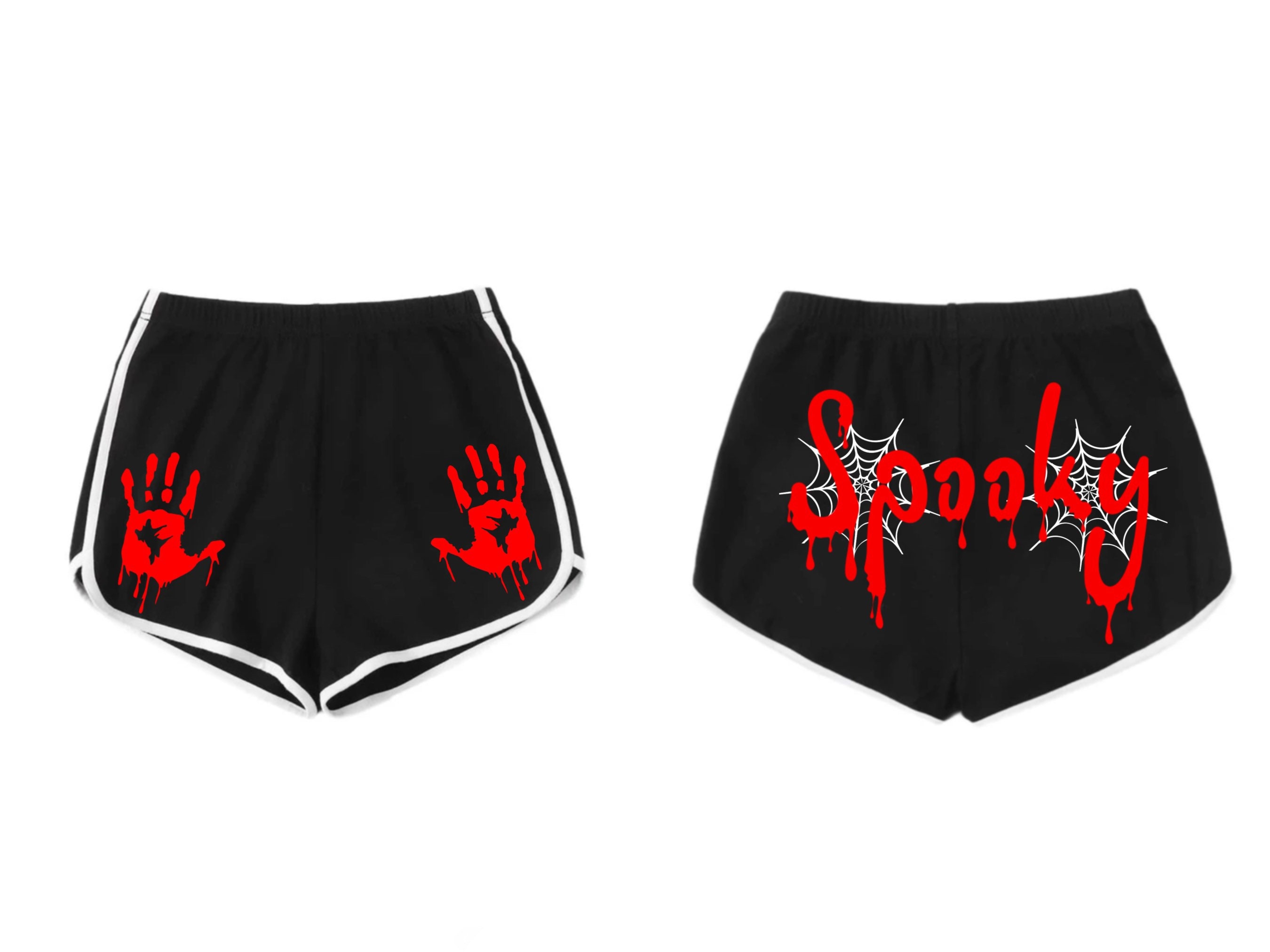 Spider Web Shorts - Etsy