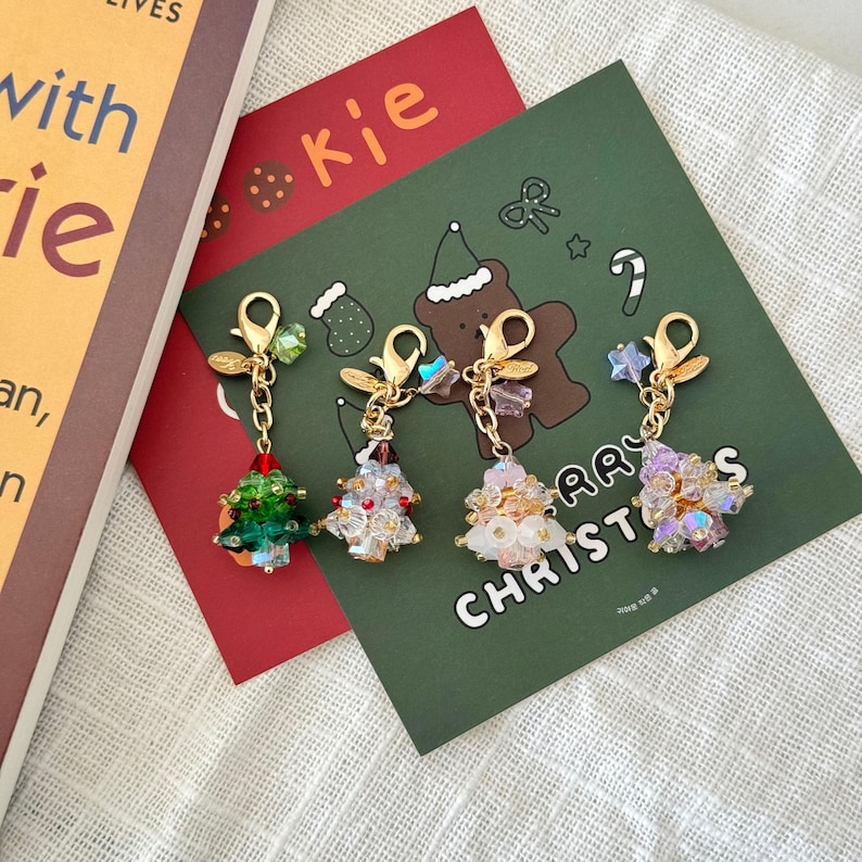 May Tree Keychain Christmas Tree Charms for Purses, Handbags, Bag Accessories & Keychains ...