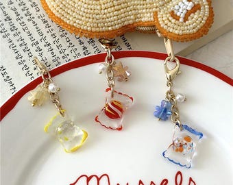 Candy Charm for Purse Handbags Bag Accessories Key Charms