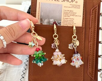 Christmas Tree Charms for Purses, Handbags, Bag Accessories & Keychains