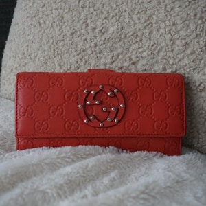 Authentic Gucci Guccissima Long Wallet