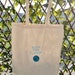 Embroidered 'SAVE THE PLANET' Tote Bag. 
