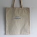 Embroidered 'Choose kindness.' Cotton Tote Bag. Great everyday Bag, Lots of space, loads of thread colours available. 