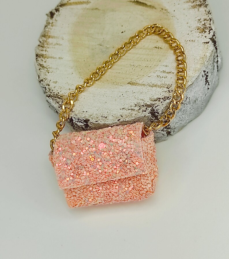 Blush Bags for Doll/barbie Miniature Bag/barbie Doll Etsy