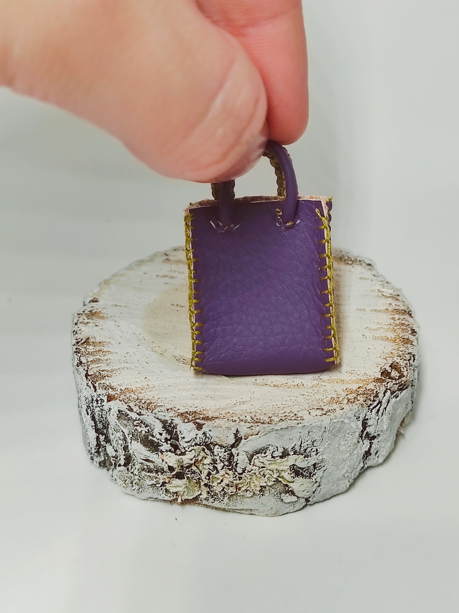 Doll purple bag/Barbie style bag | Etsy