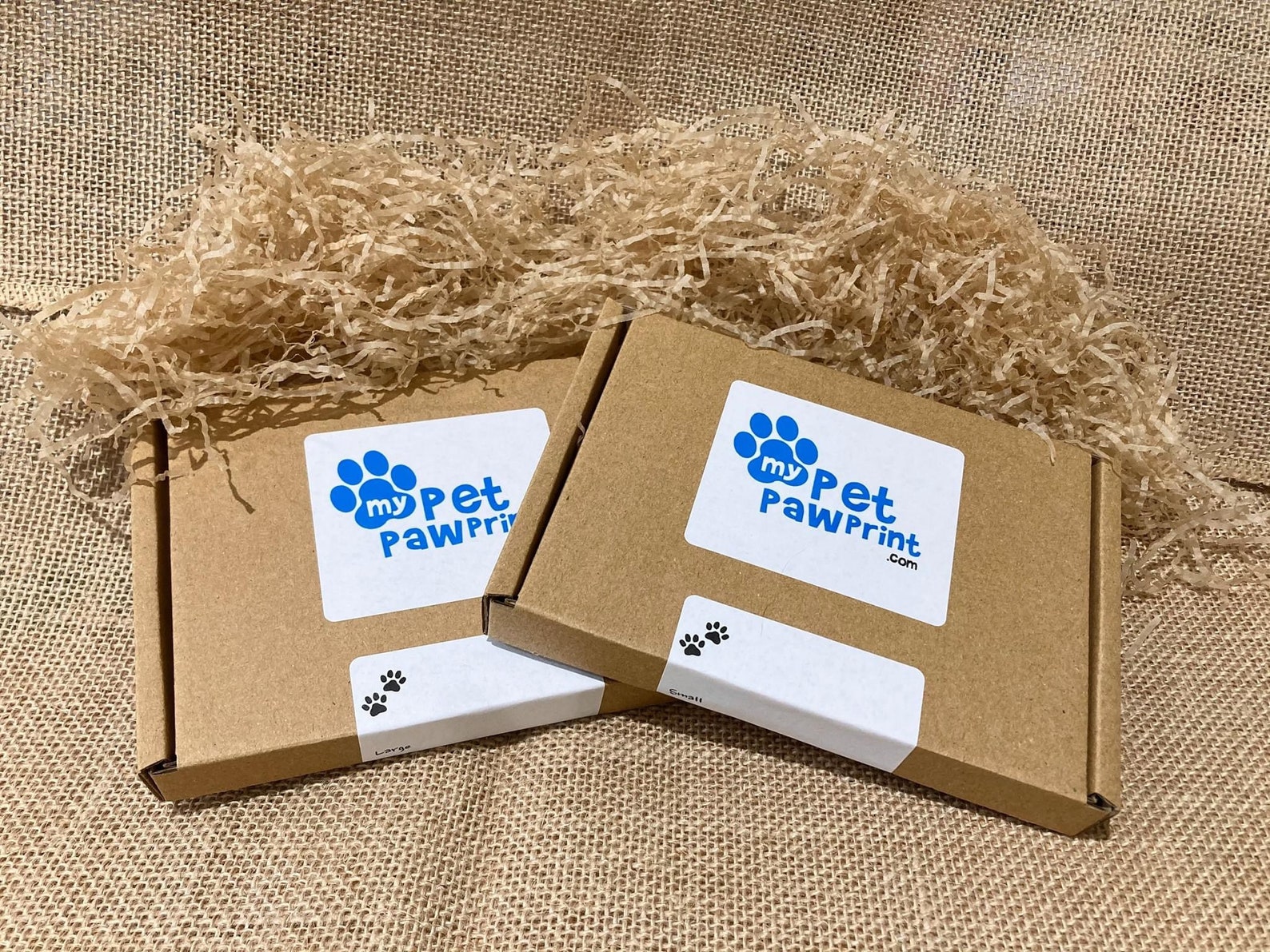 Pet Paw Print Kit Dog Cat Puppy Kitten Inkless Air Dry Etsy UK