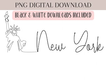 New York png, Lady Liberty png, NY png, reizen NYC png, NYC png, sublimatieontwerpen png