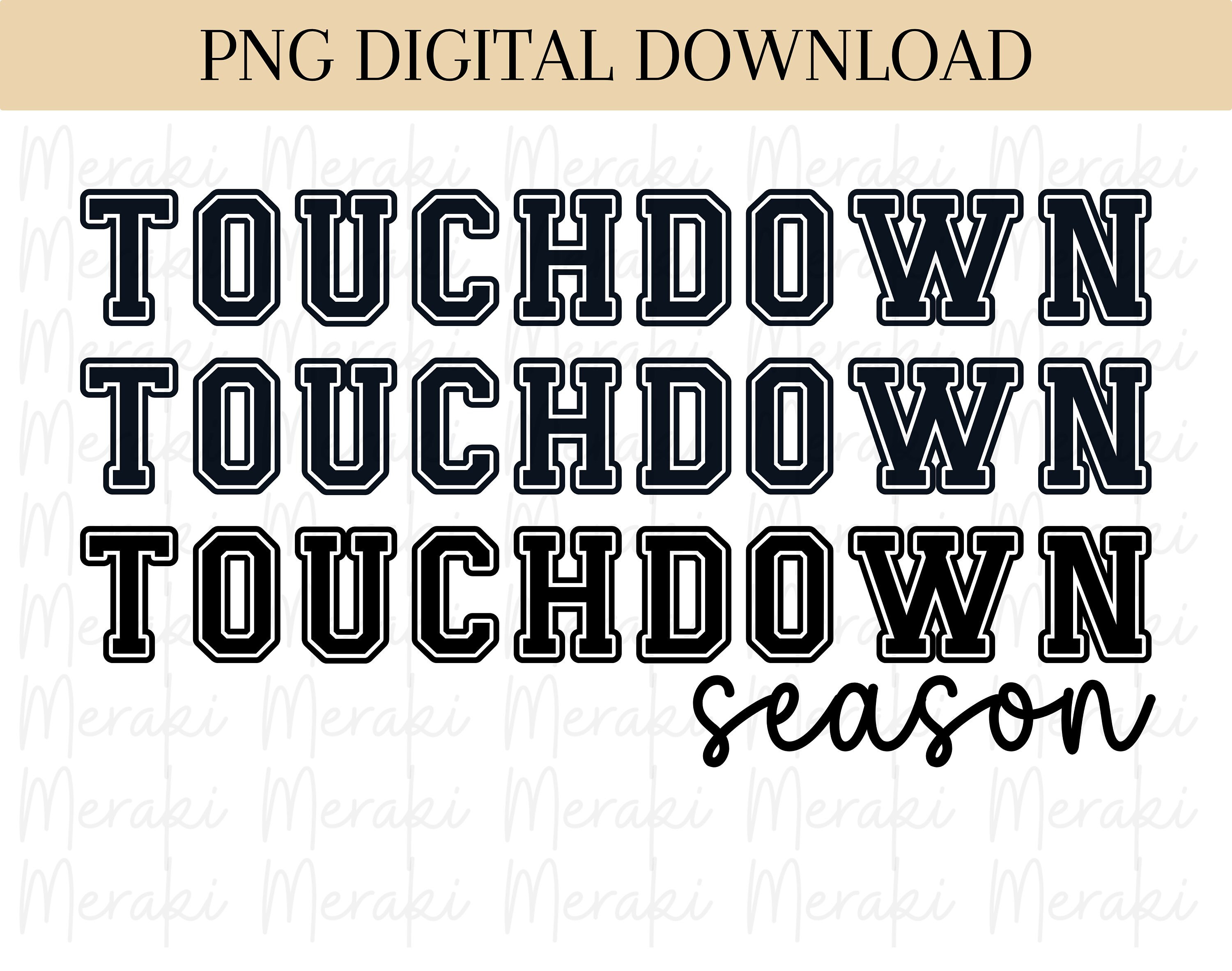 Touchdown Season Png, Touchdown Png, Football Png, Football Season Png ...