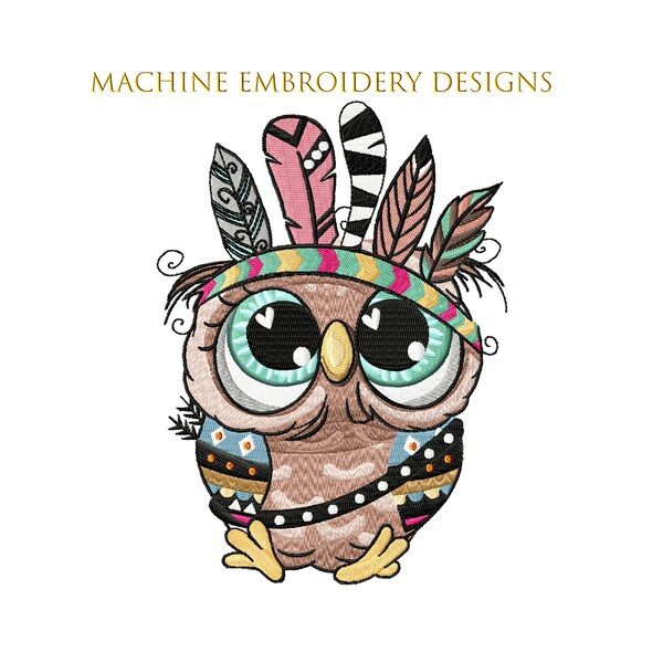 owl embroidery,machine embroidery,machine embroiery designs, personalisierte stickerei, embroidery files designer