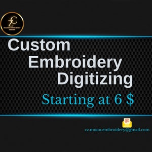 Custom Embroidery Digitizing Service,Personalized & High-Quality Custom Embroidery Designs