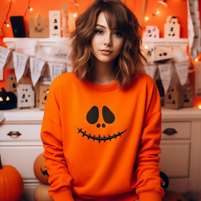 Pumpkin Faces Embroidery Designs7 Halloween Scary Face Embroidery