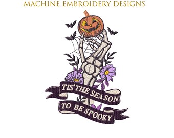 halloween embroidery designs,halloween season embroidery designs,Halloween embroidery designs trendy,6 sizes