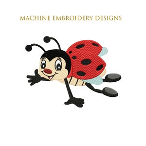 Ladybug Embroidery Design,machine embroidery designs,designer embroidery designs, personalisierte stickerei, embroidery files designer