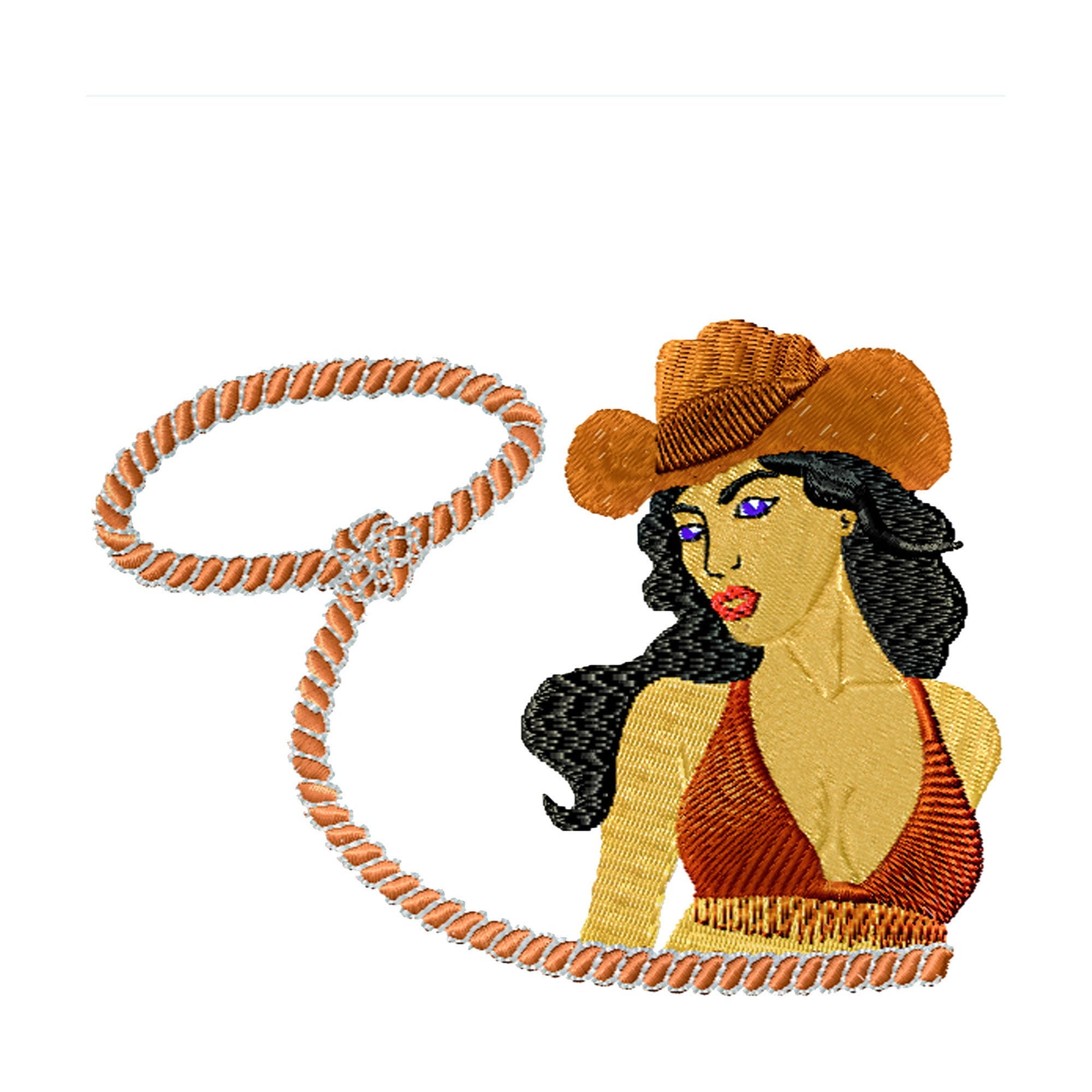 Cowboy woman jessecmault designmachine jessecmault design file  etsy