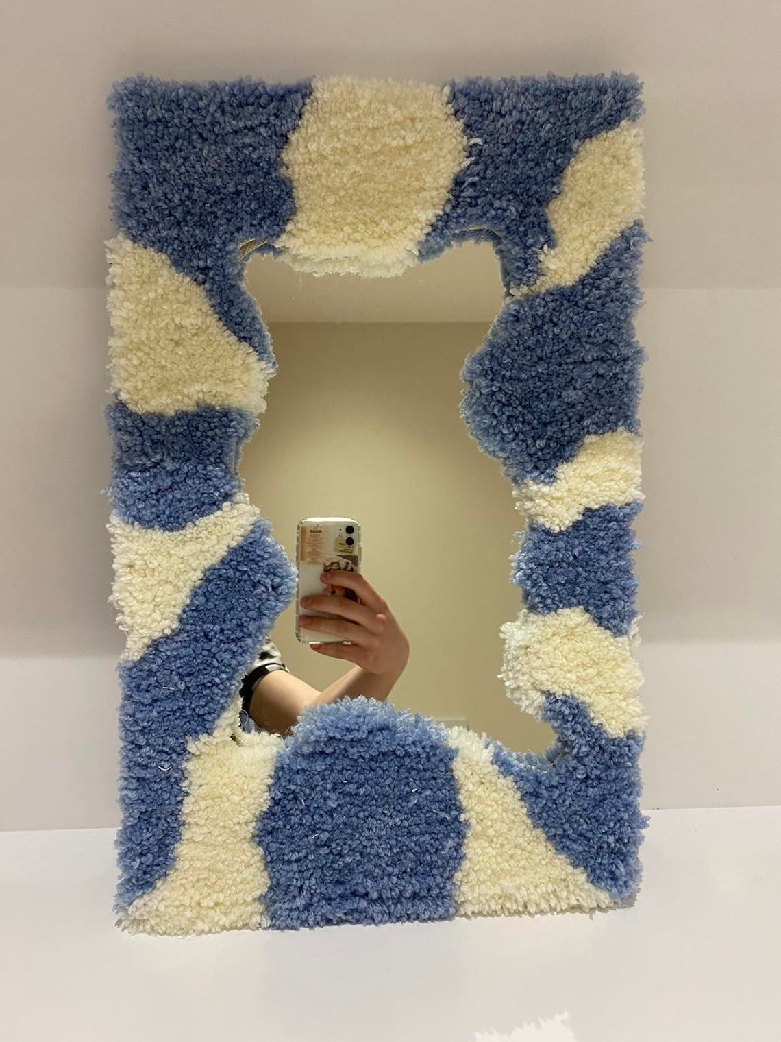 Handmade Rug Mirror Tufted Tuftinggun Tufting Rug Tufting Etsy