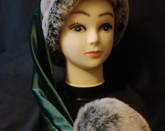 Luxury Green Santa Hat