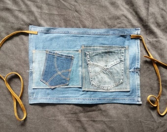 Recycled Half Denim Apron