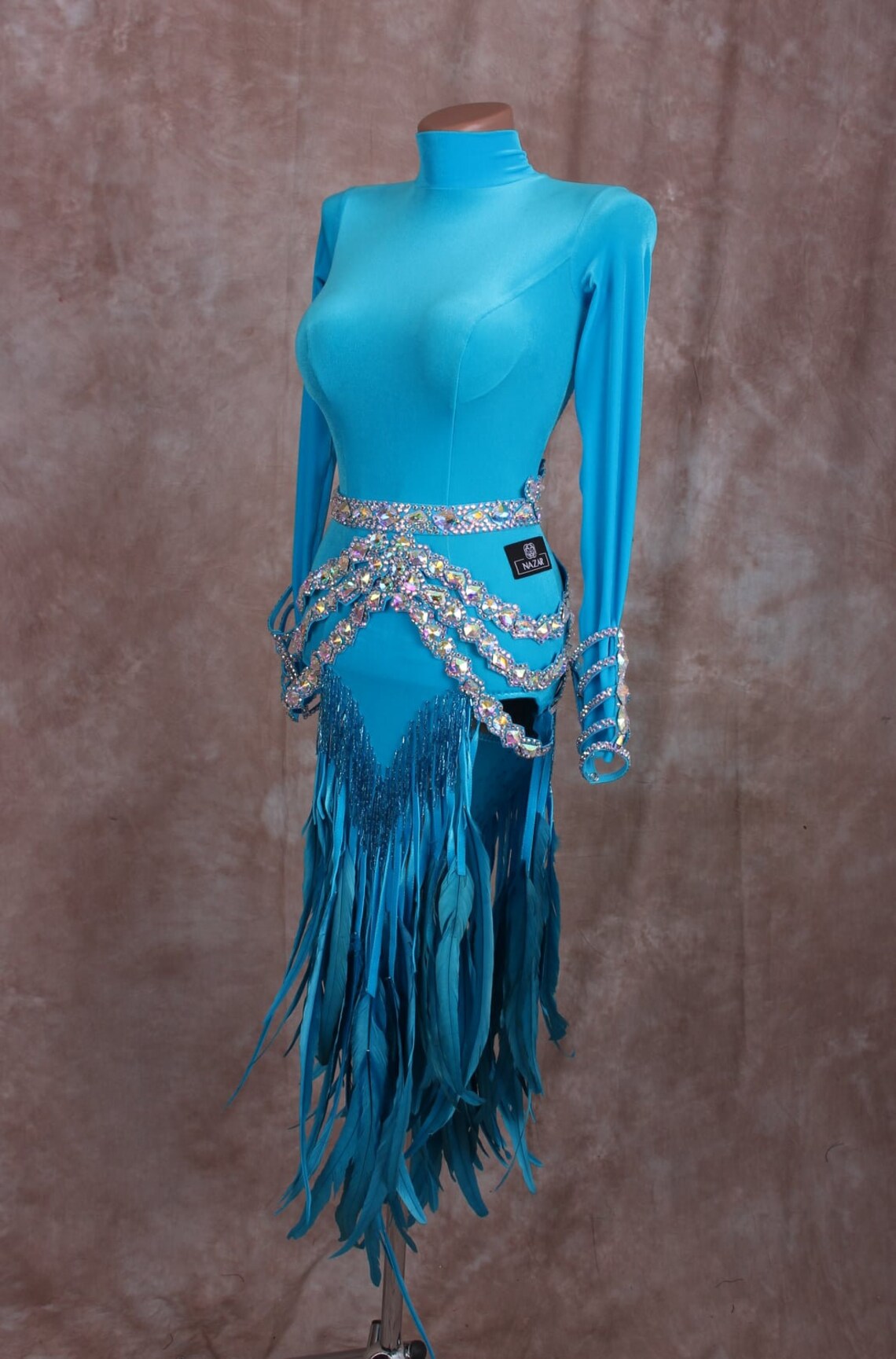 Rhythm Standard Latin Dress for Dance Competition. Custom Etsy