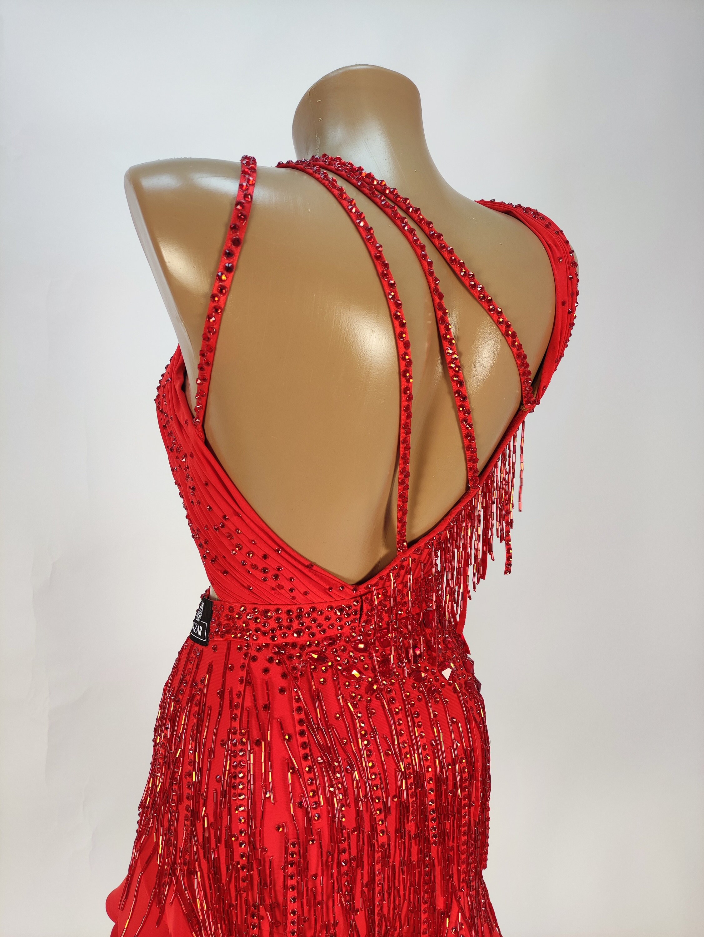 white christmas dresses Elisa Peony Sequin Dress – Dress the Population main image 1