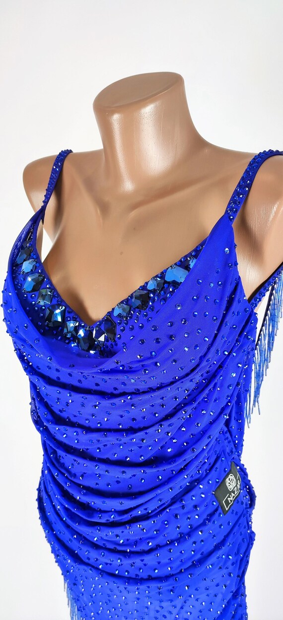 Rhythm Standard Latin Dress for Dance Competition. Custom Etsy