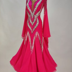 Standard Ballroom Dress Couture Design. Custom Made