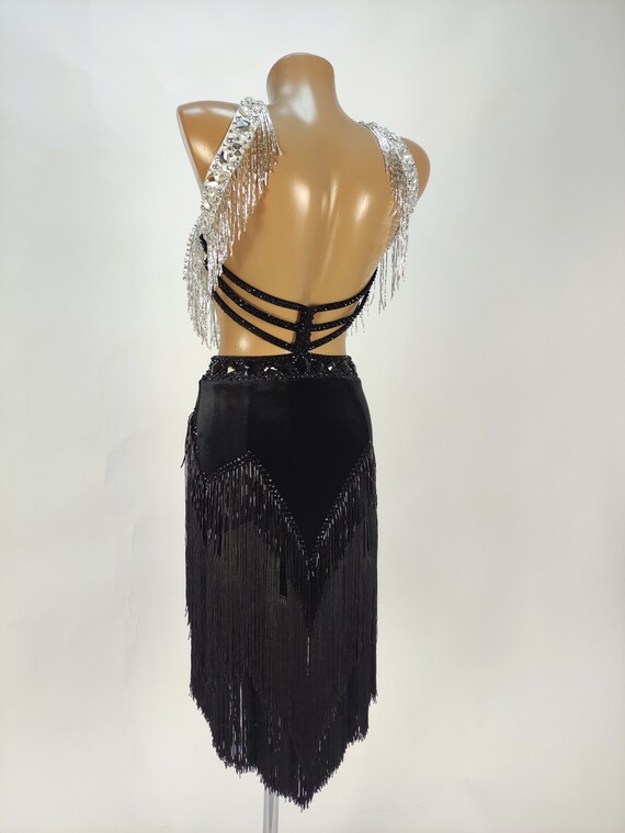 社交ダンスラテン装飾スワロースキー石ドレス 社交ダンスラテン装飾スワロースキー石ドレス