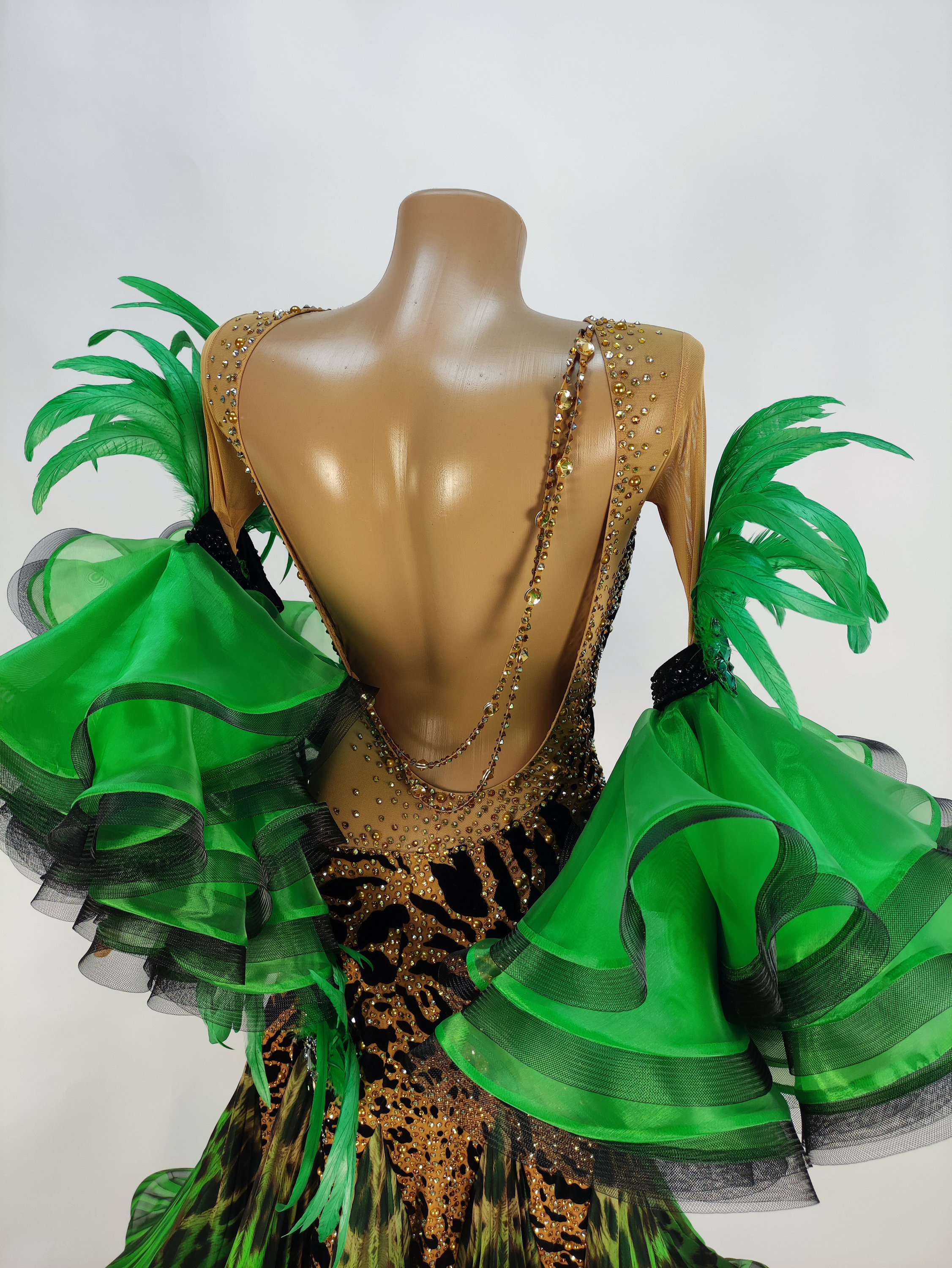 2025 Ragazze Costume di Ballo Latino Leopardo Magliette E Camicette 2025 Ragazze Costume di Ballo Latino Leopardo Magliette E Camicette