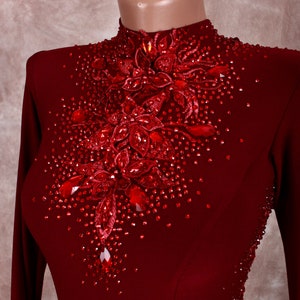Standard Ballroom Dress Couture Design. Custom Made