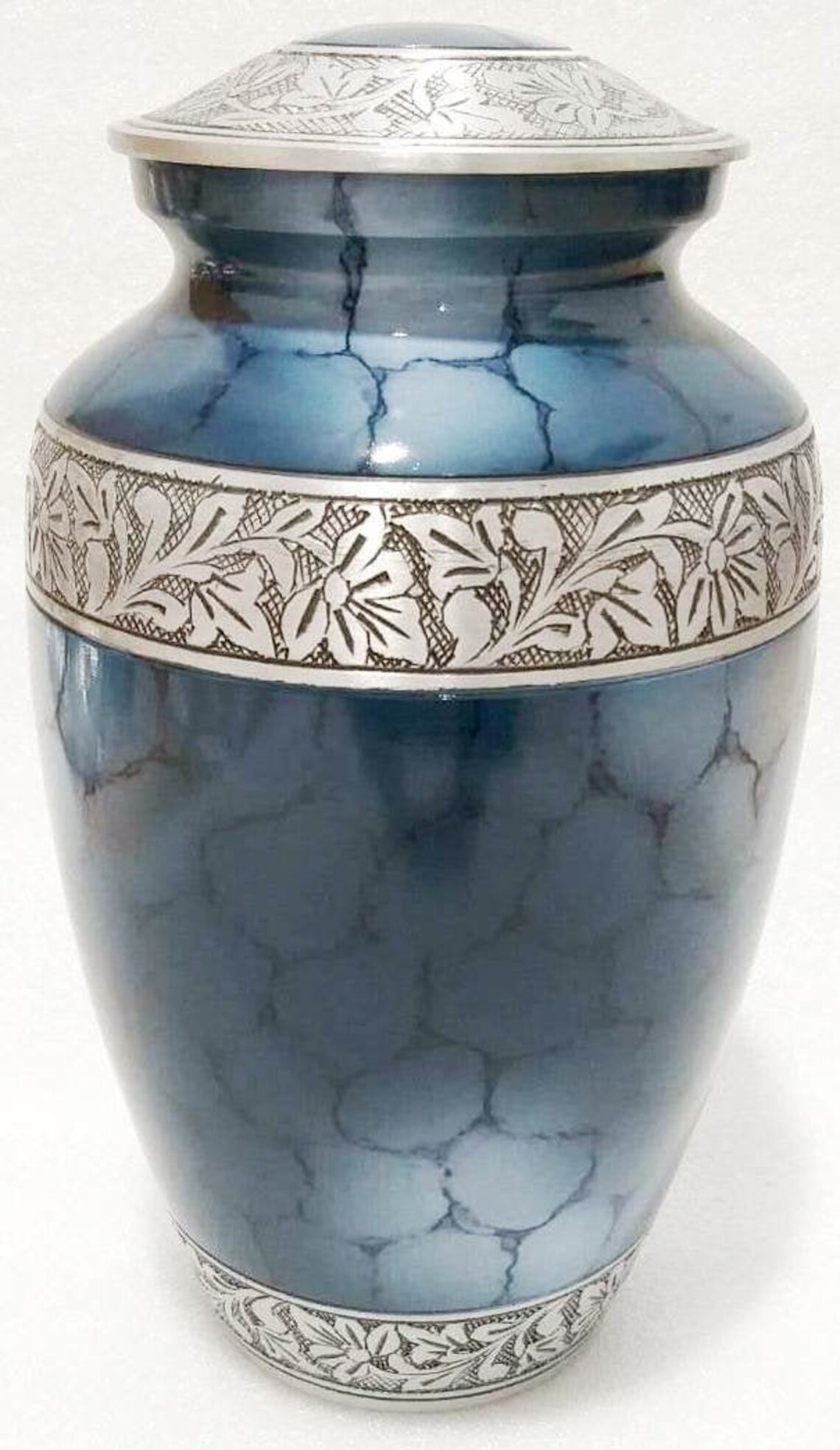 Blue fire cremation urns Engraving urn Memorial urns for 200 Etsy