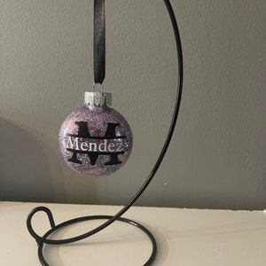 Customized Glitter Ornament