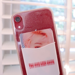 BTS Jimin You Nice Keep Going Phone Wallet
