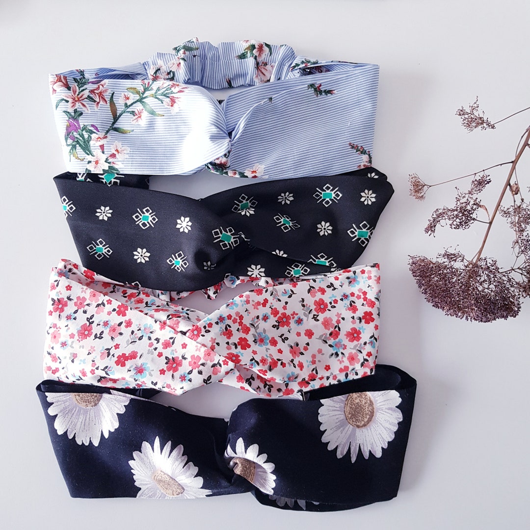 Sustainable Hair Band Knot Elastic Head Band Ecofriendly Etsy UK