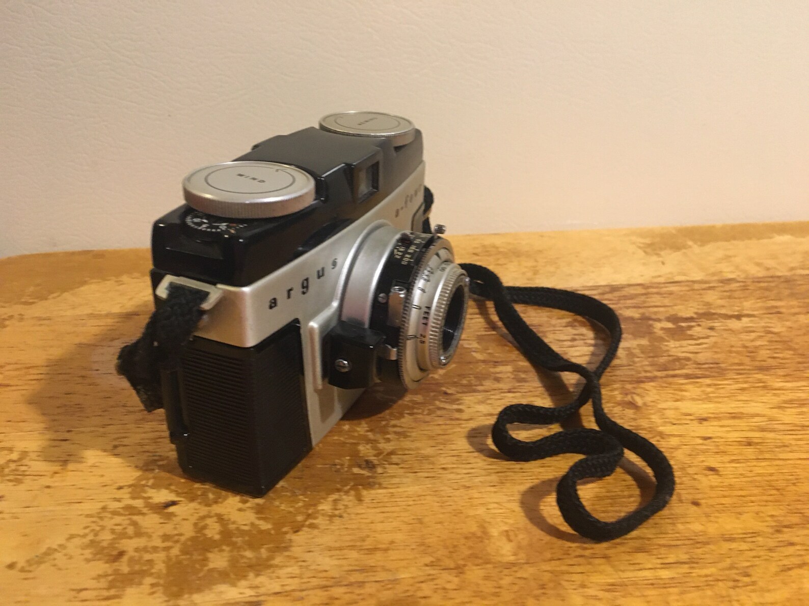 1950s Argus AFour Camera with flash gun. home decor Etsy