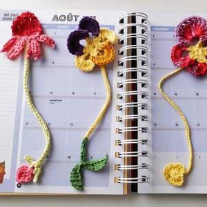 Idea de regalo de cumpleaños - Marcador de crochet - Marcador - Marcador de crochet - ¡Quedan dos!